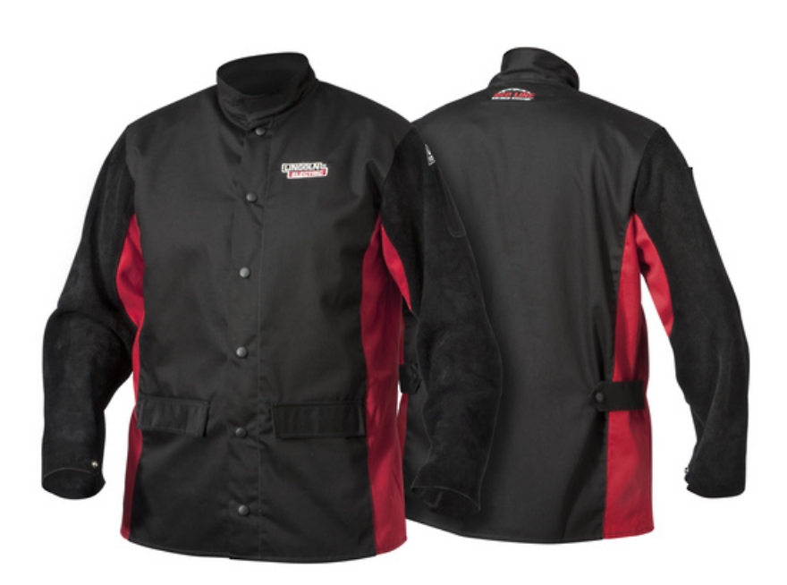 Lincoln K2986 Shadow Split Leather-Sleeved Welding Jackets