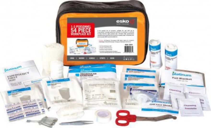 Esko Workplace First Aid Kit 54pc