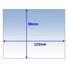 Strata Outside Lens 123x98mm 10Pk