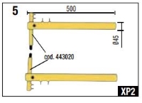 Telwin 803101 Spot Welding XP2 Straight Arm Set 150mm