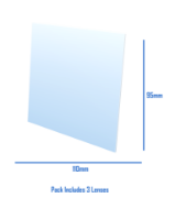 Strata Outside Lens 110x95mm 3Pk