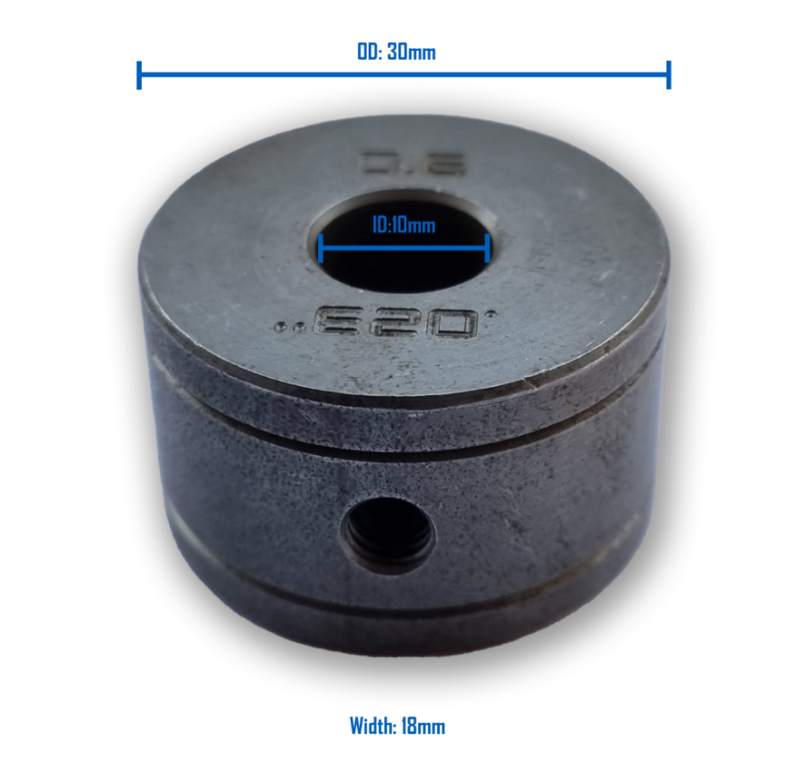 Cebora Style Drive Rollers OD30 ID10 W18