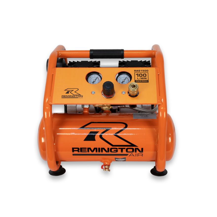 Remington RAS1500 1.5HP Direct Drive Silent Oil-less Compressor