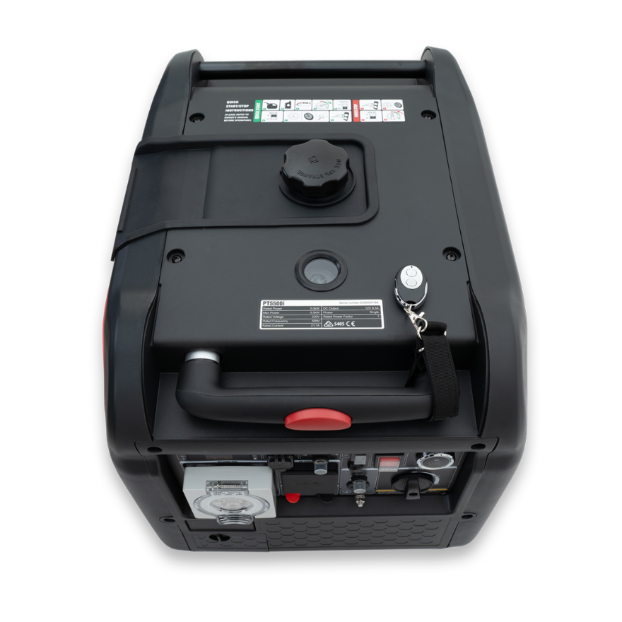 Powertec PT5500i 5500W/6.9kVA Inverter Generator