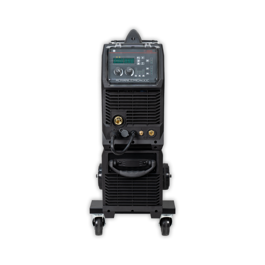 Strata AdvanceMig400C 400A Three Phase MIG/ARC/Lift TIG Compact Trolley Package