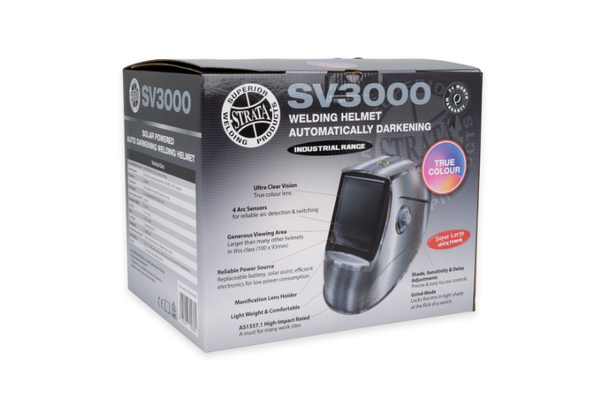 Strata SV3000 Auto Darkening Welding Helmet