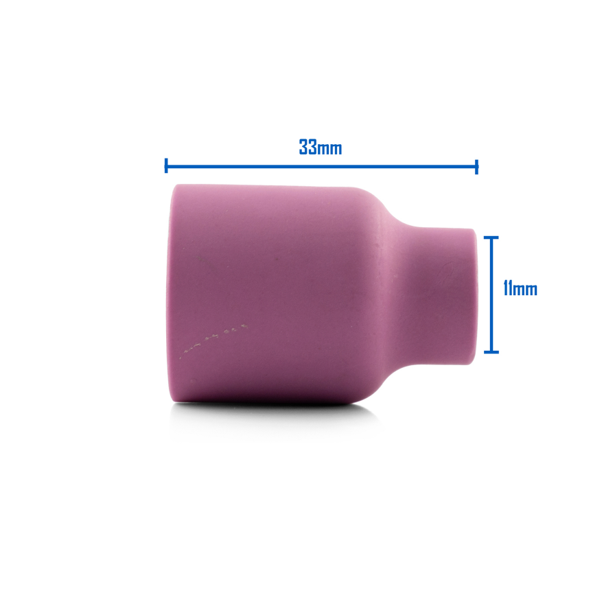 Strata 54N Series Tig Torch Stubby Gas Lens Ceramic Cups