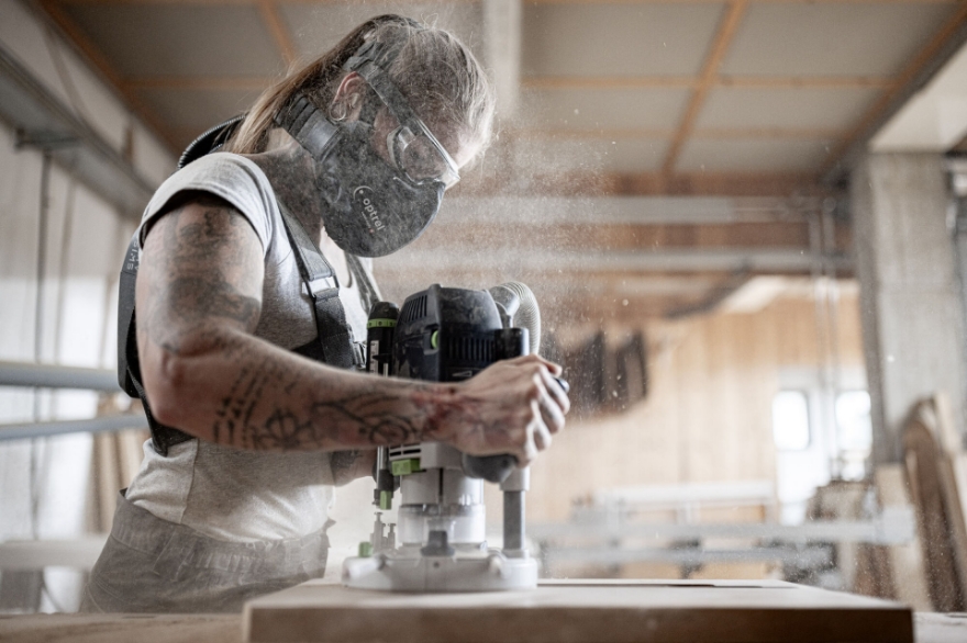 Optrel Swiss Air PAPR Multi Use Respiratory System & Clearmaxx Grinding Helmet Kit