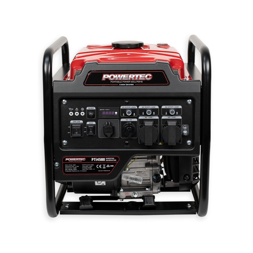 Powertec 4500W/5.6kVA Inverter Generator