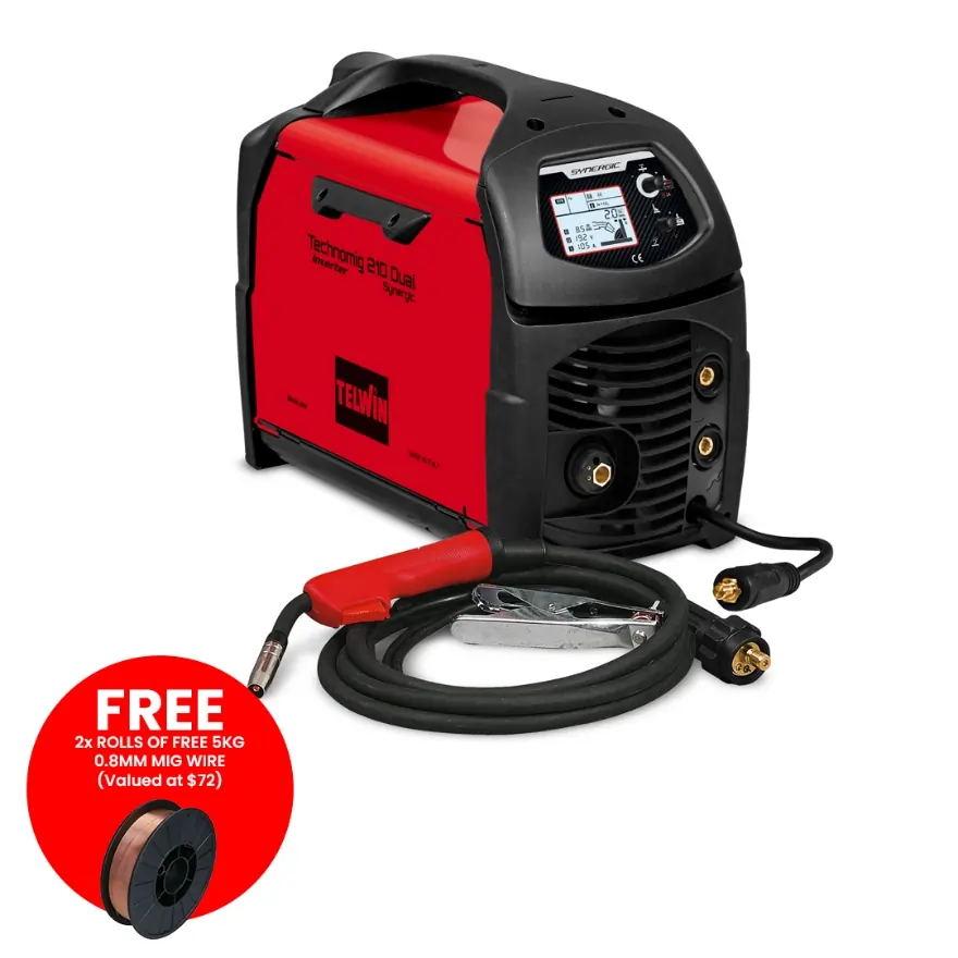 Telwin Technomig 210 Dual Synergic 230V