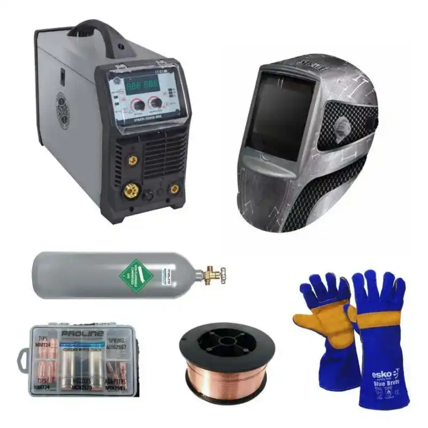 Strata EziMig205C Mig Welder Package