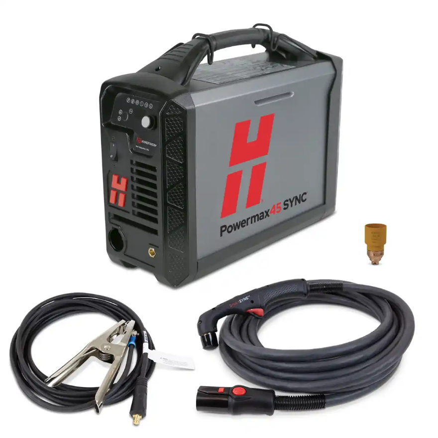 Hypertherm Powermax45 SYNC Incl. 75 Deg Hand Torch Plasma Cutter Package