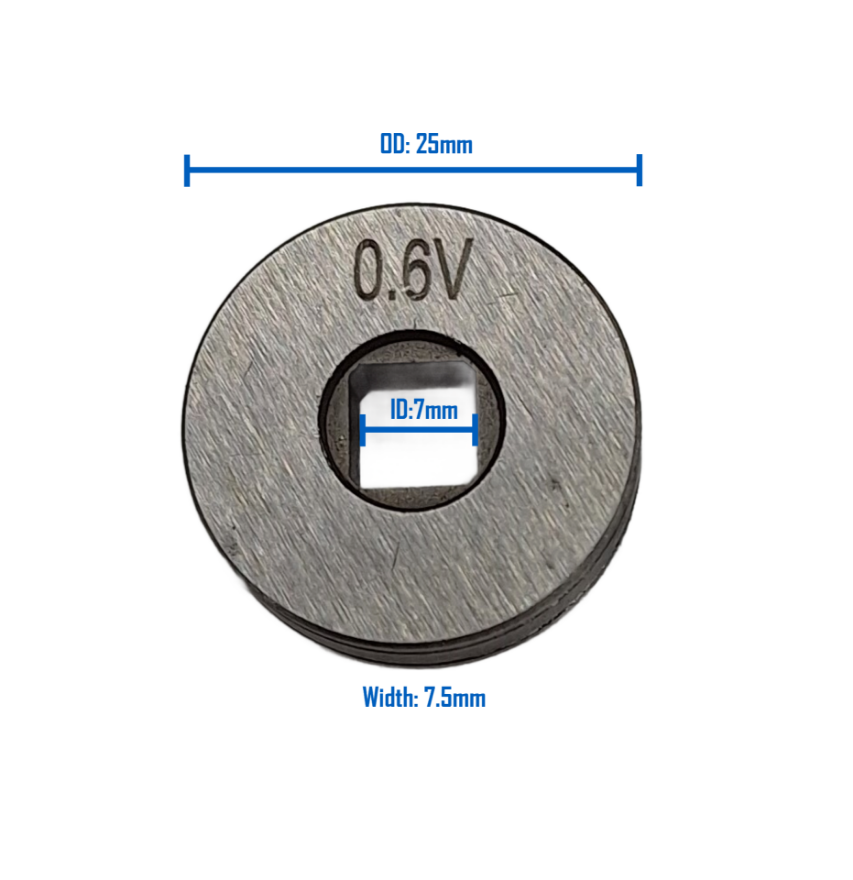 Promax Drive Roller OD25 ID7 W7.5