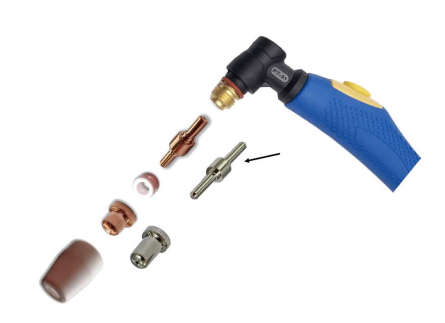 Weldtech PT-31 Long Plasma Torch Electrode