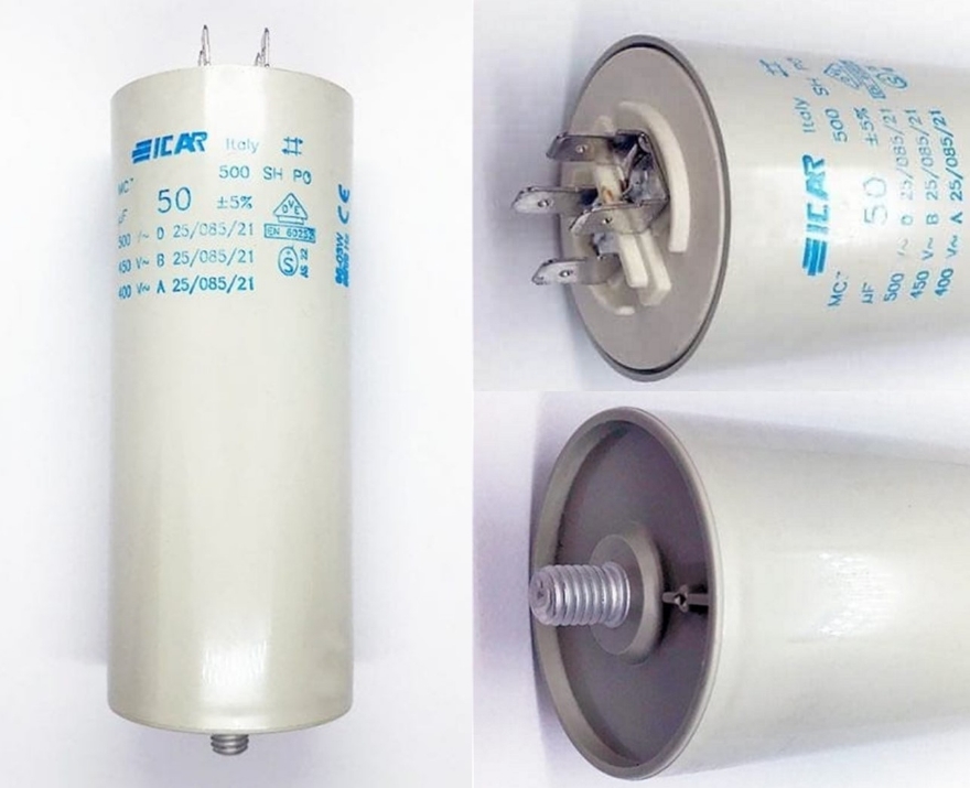Powermax ICAR 50uf Run Capacitor
