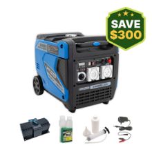 GT Power GT6000ESi 6000W/7.5kVA Inverter Generator Solar Backup Package